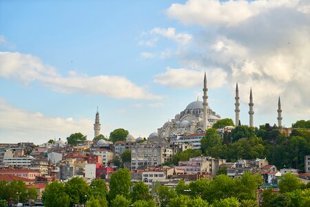 Dome minaret istanbul