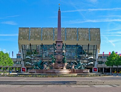 Mende fountain fountain germany photo