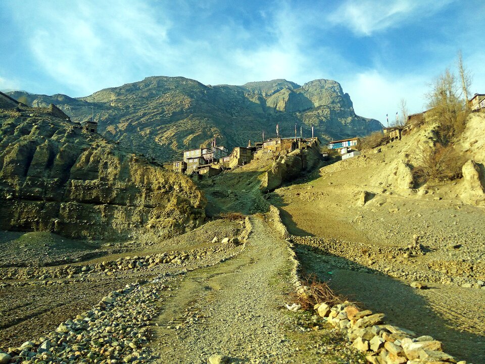 Nepal hill landscape nepal hill