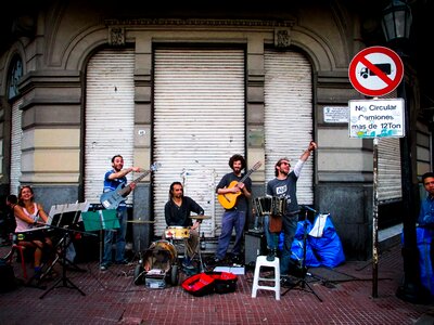 Musicians buenos aires street