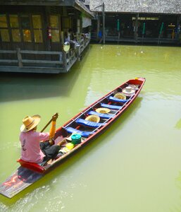 Thailand floating market times photo