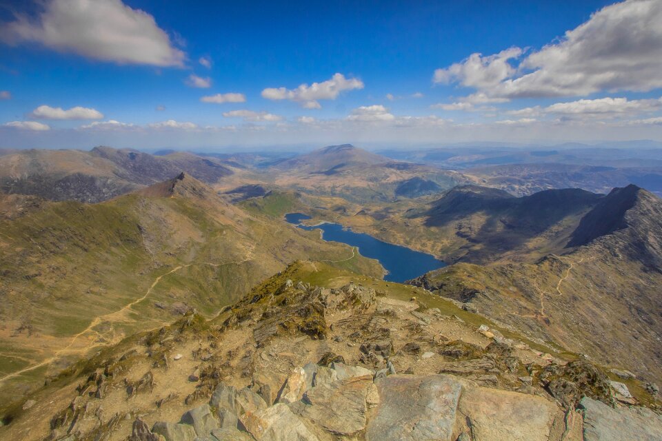 Panorama snowdonia england