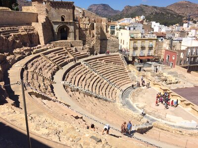 Amphitheater brown theater photo