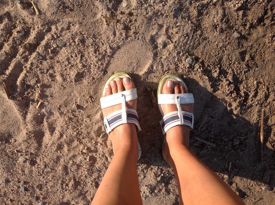 Sandals beach summer
