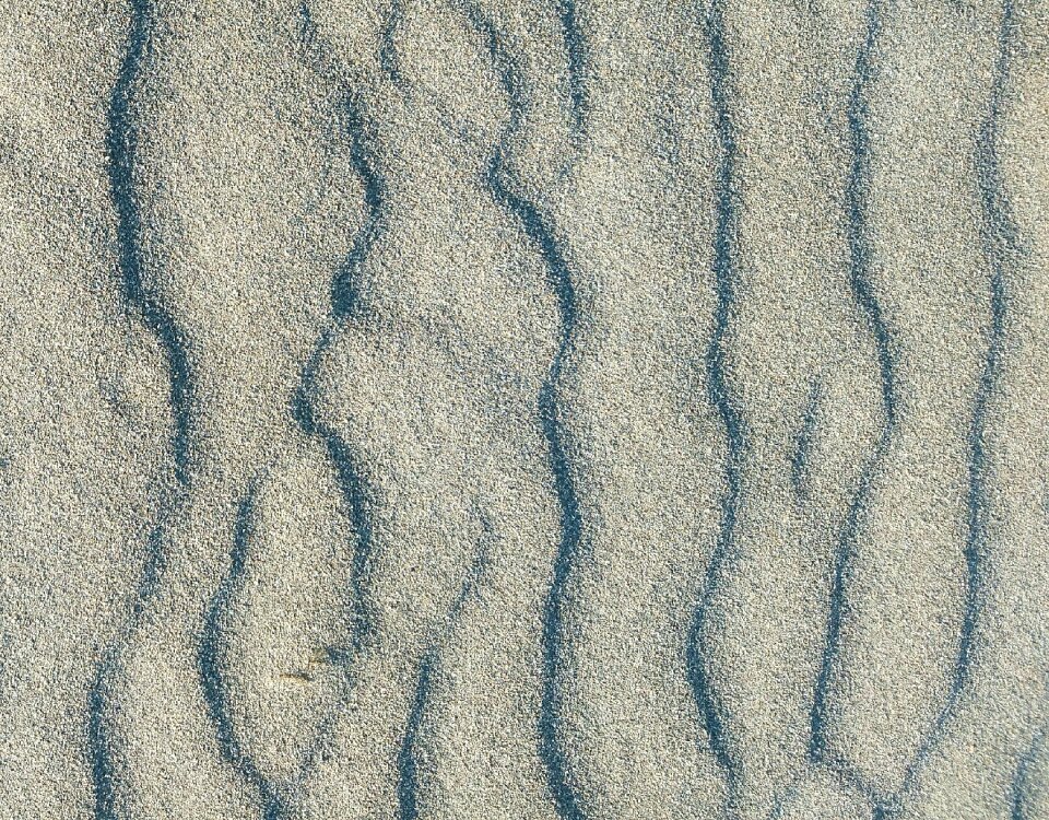 Sand desert waves