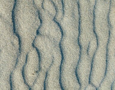 Sand desert waves