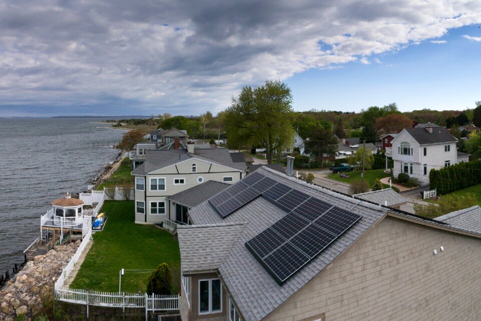 House panorama coast