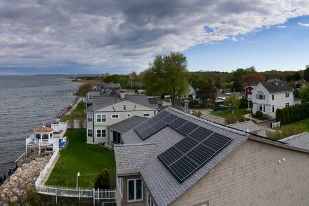 House panorama coast