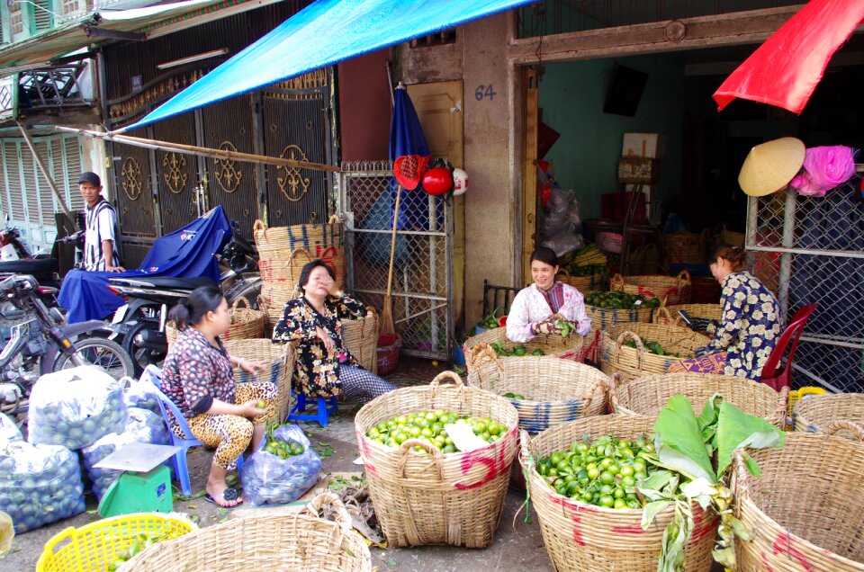 Market saigon mekong