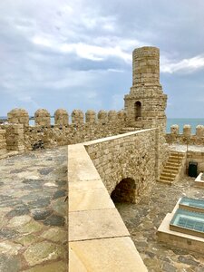 Crete castle island of crete