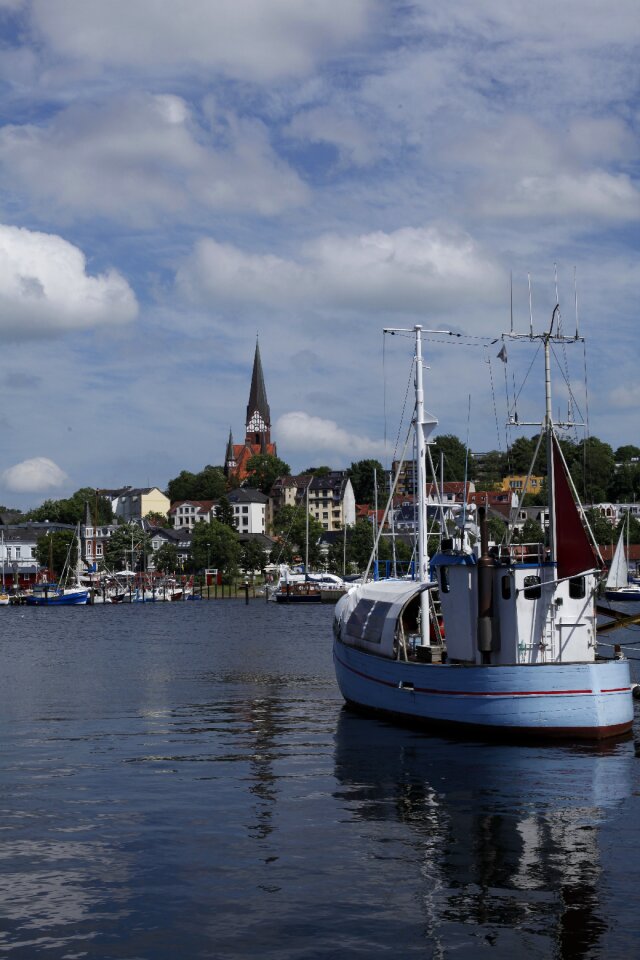 Water boats fjord
