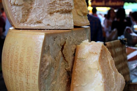 Market parmesan cheese food