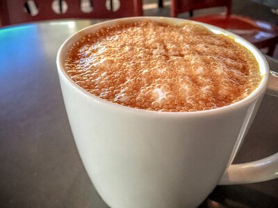 Coffee cup cappuccino drink photo