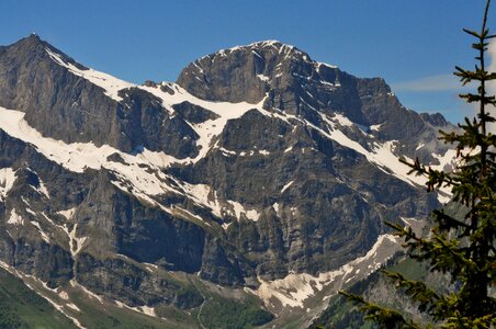 Swiss alps landscape alp