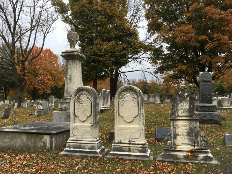 Gravestones graveyard