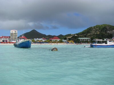 Maarten caribbean island photo