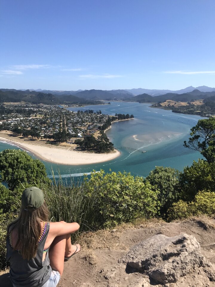 Pauanui landscape blue