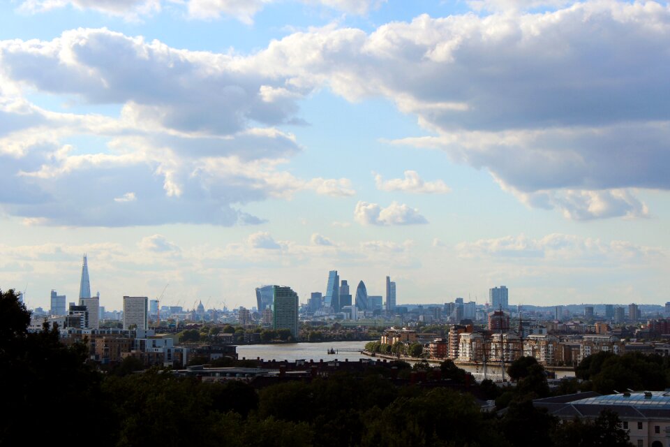 Overview sky clouds