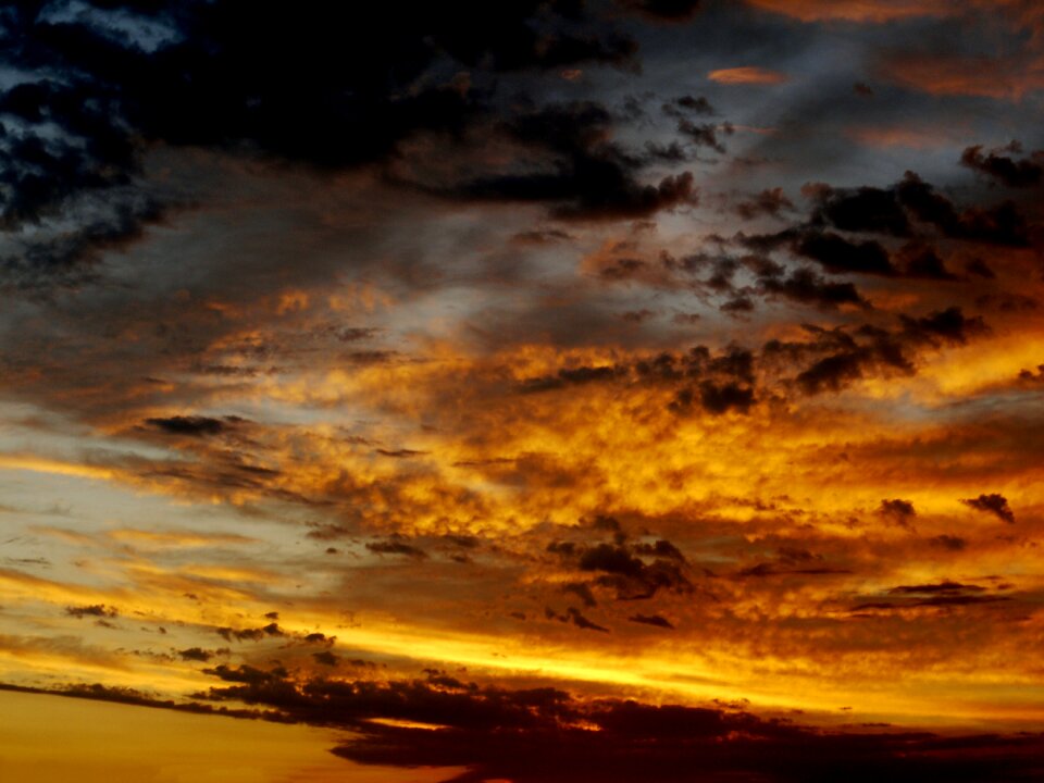 Dark clouds sky clouds
