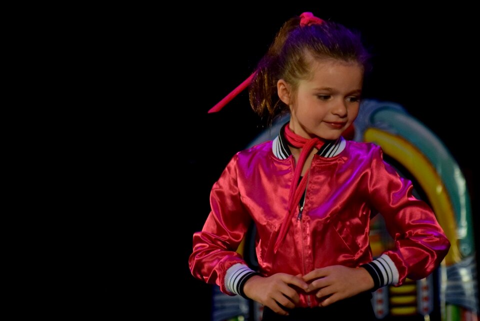 Young female performance