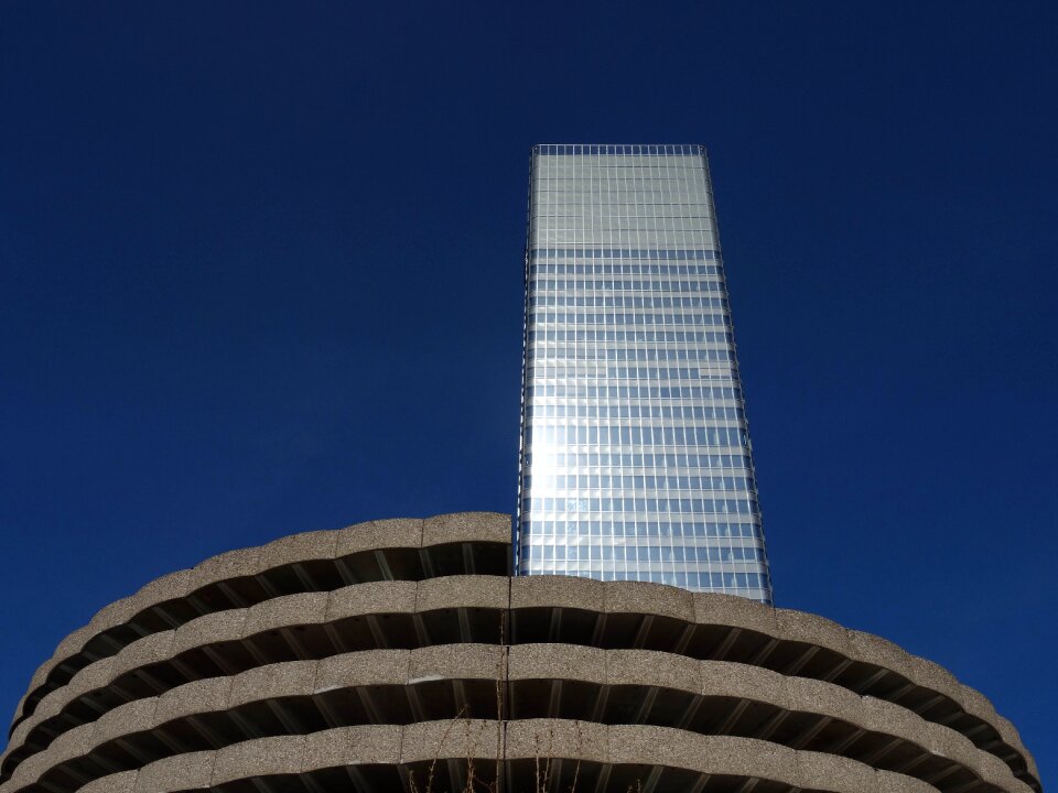 Architecture brutalism tower