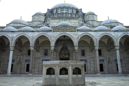 Muslim historical city dome