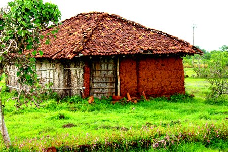 Mud house nature architecture