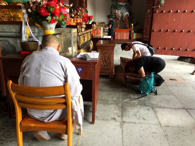 Monk sanya faith photo