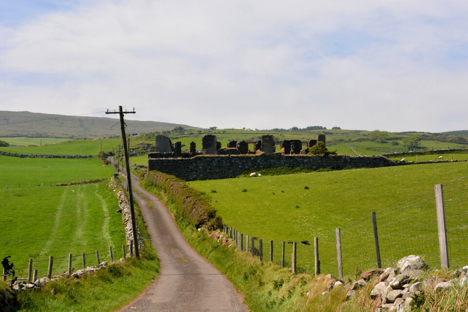 Ireland ruin monastery ruins