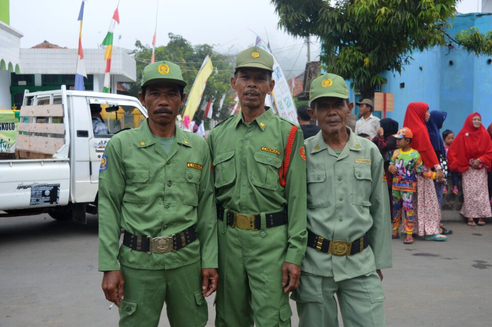 Civil defense regency brass the village tangkolo