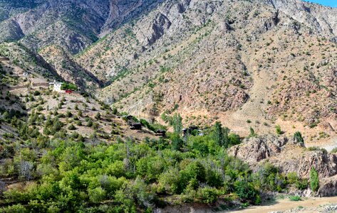 Nature landscape mountains photo