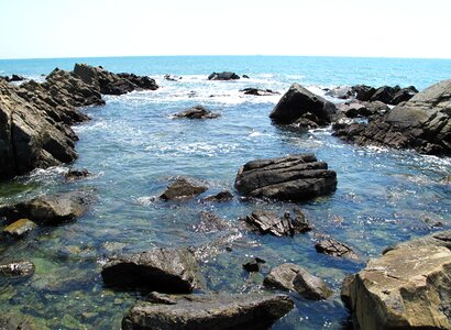 Coastal sky nature photo