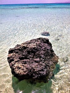 Rock sea the coast