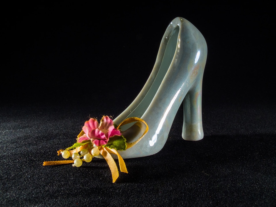 Kid shoe porzelanschuh jewel