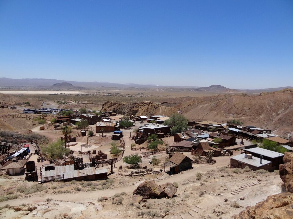 Ghost town desert the shortage soil