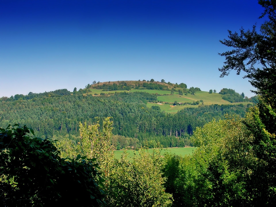 Scenic mountains hills