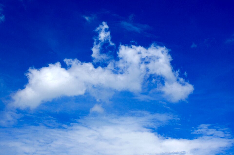Blue nature natural