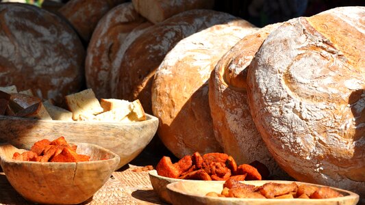 Bread food pastries