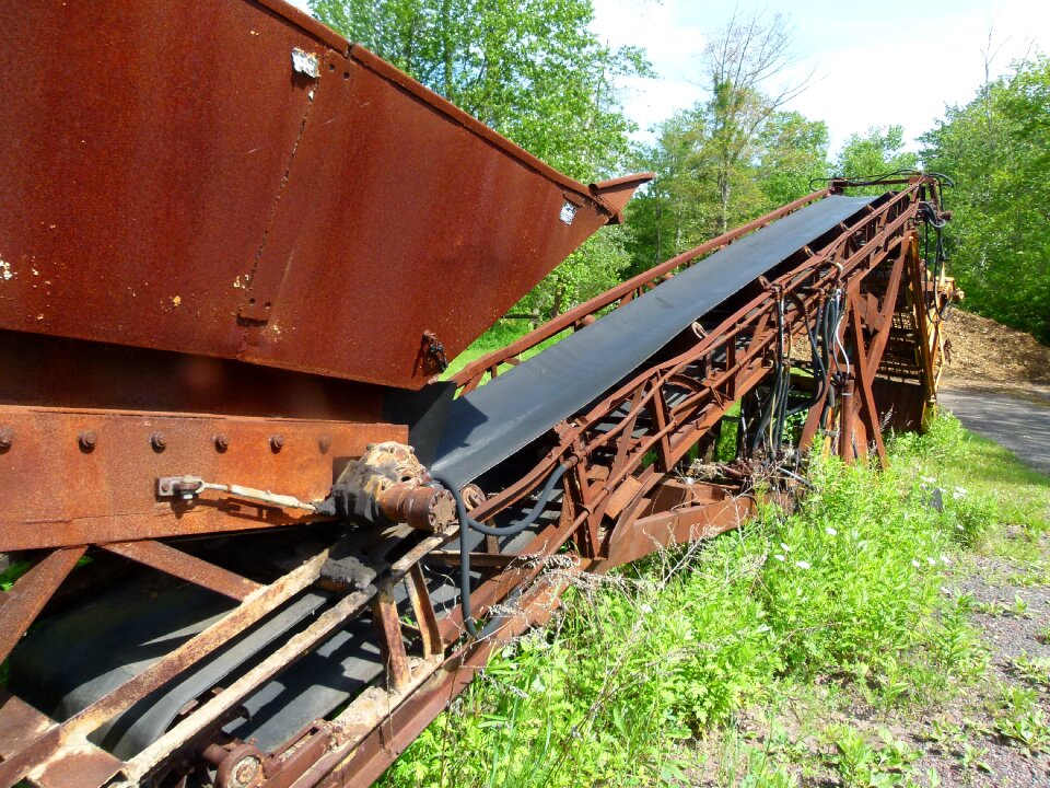 Chipper industrial rusted