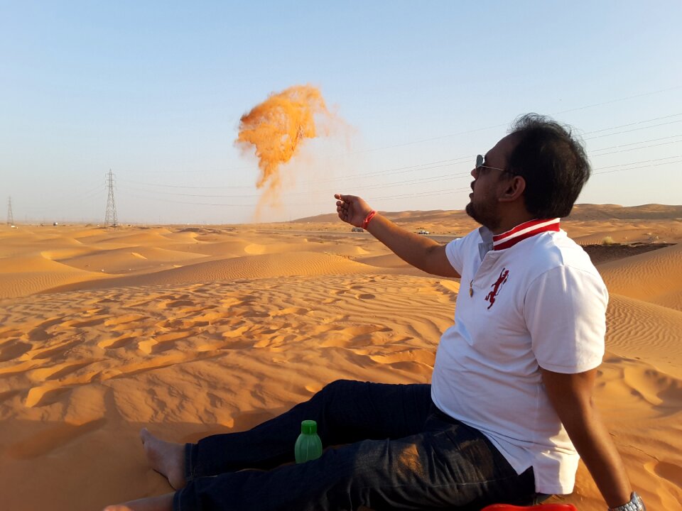 Desert sun