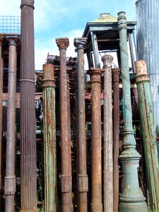 Architectural antique pillar
