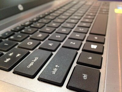 Computer keyboard technology key photo
