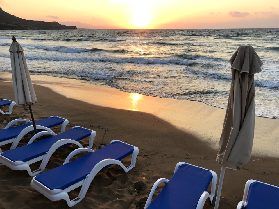 Sand umbrellas holidays