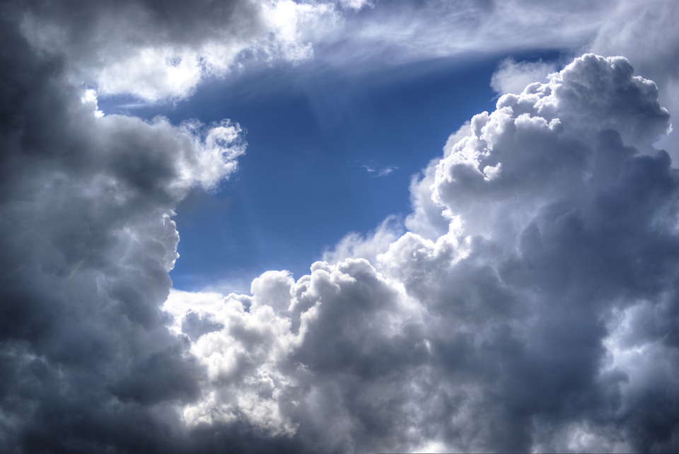 Cumulus cumulonimbus air
