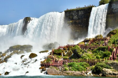Niagara falls usa water masses photo