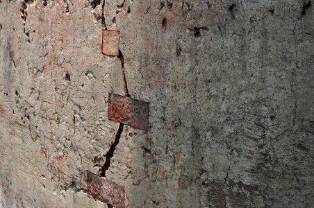 Walls brick crack photo
