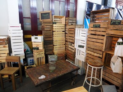 Box wood storage photo