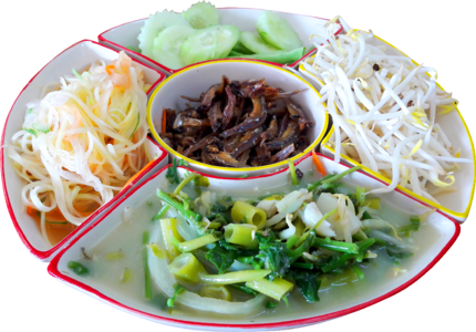 Vermicelli thai side dish photo