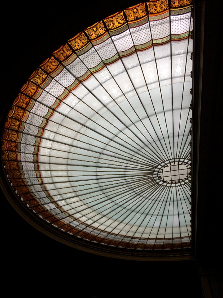 Glass architecture building
