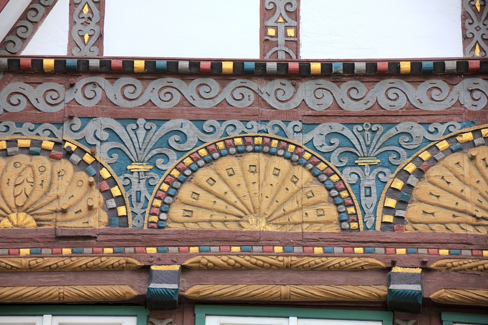 Fachwerkhaus decor sun